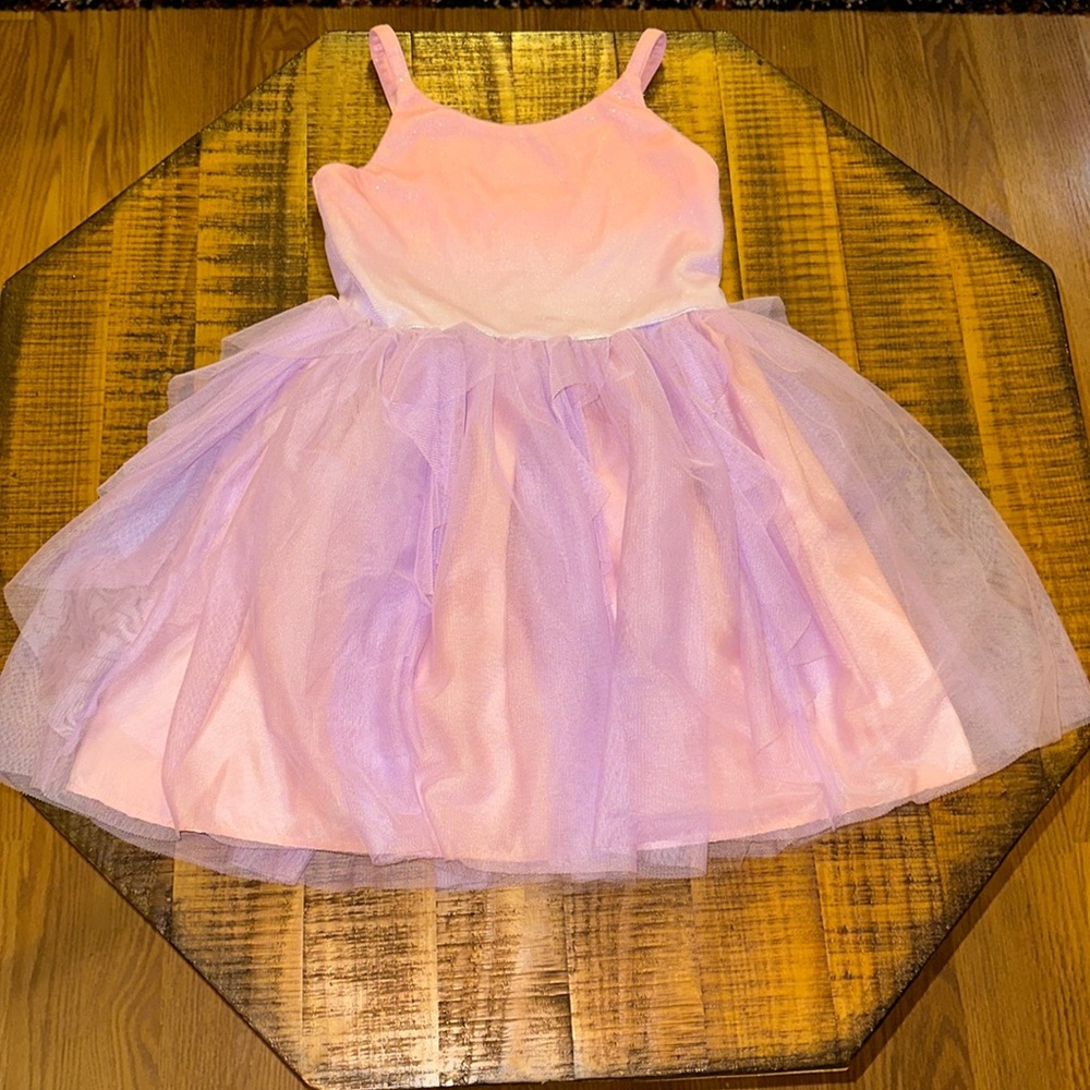 Pink & Purple Cat & Jack Dress Girl’s Size 7/8